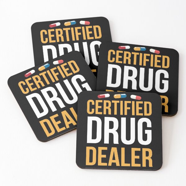 Item preview, Certified Drug Dealer Funny Pharmacist Gift designed and sold by Luna1Shop.