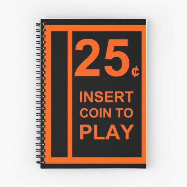 Item preview, 25 Cents Arcade Slot (Orange color) designed and sold by gameshowfan2001.