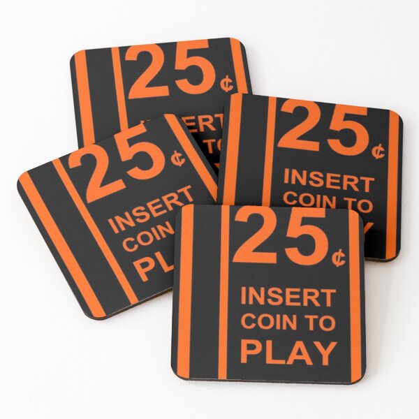 Item preview, 25 Cents Arcade Slot (Orange color) designed and sold by gameshowfan2001.