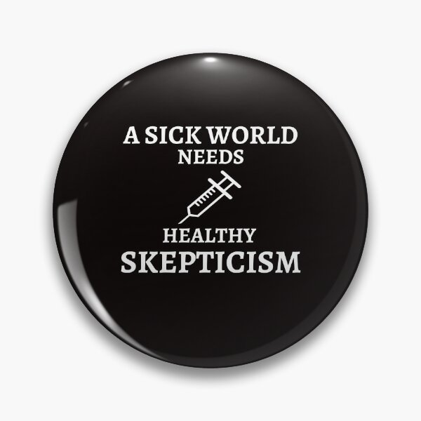 Item preview, Healthy Skepticism practical message designed and sold by TimelessTees4U.