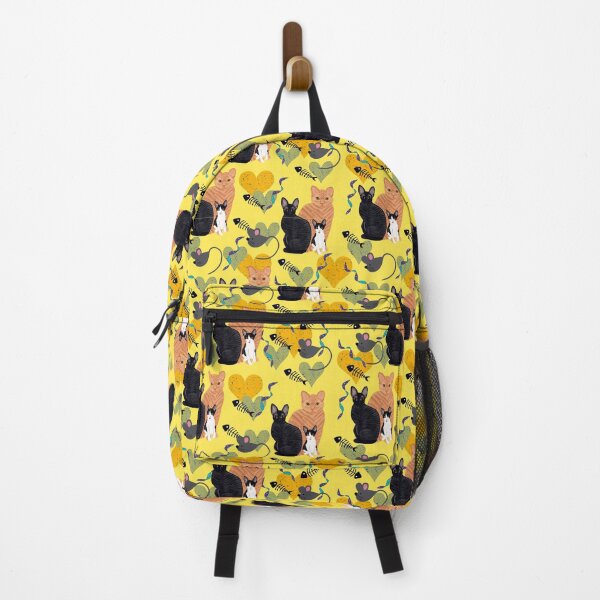 Item preview, Cats & Kittens Yellow designed and sold by Birgit Dugan.