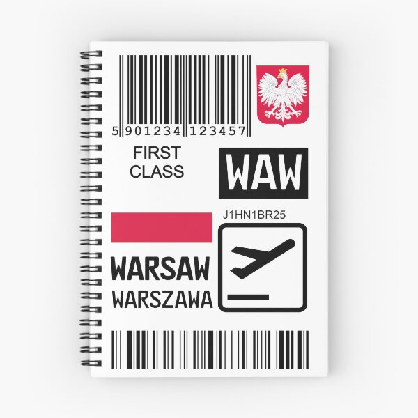 Item preview, Warsaw Chopin International Airport designed and sold by Travellerz.
