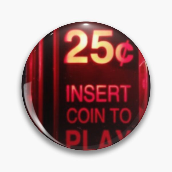 Item preview, 25 Cent Arcade Slot (Red color) designed and sold by gameshowfan2001.