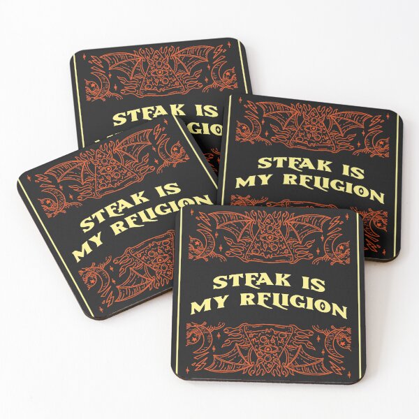 Item preview, Steak Is My Religion designed and sold by Springteam.