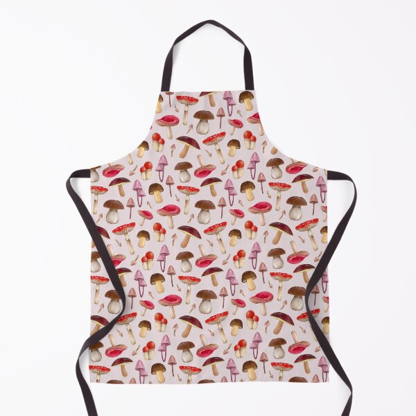 Item preview, Colorful Hand Drawn Mushroom Pattern Fungi Texture designed and sold by SoccaTamam.