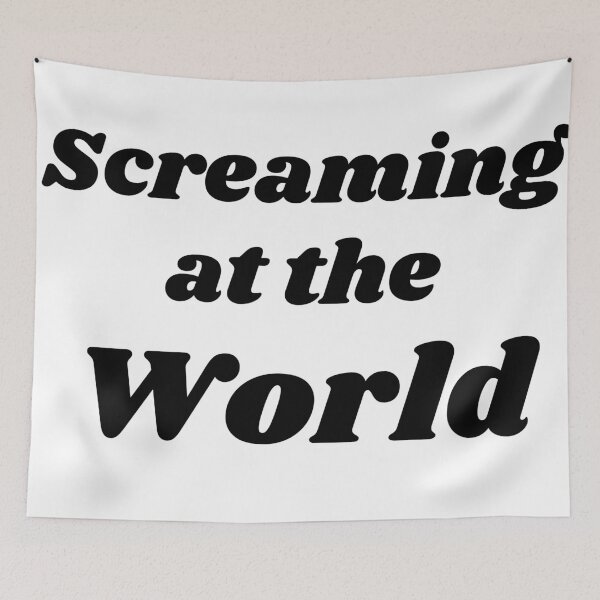 Item preview, Screaming at the world designed and sold by KeleCo.