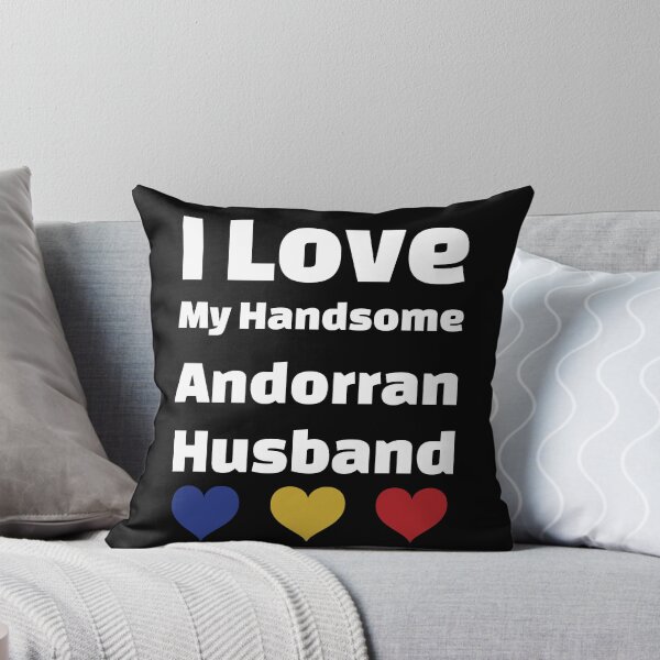 Item preview, I Love My Handsome Andorran Husband - Andorra Husband designed and sold by DiceNLDesigns.