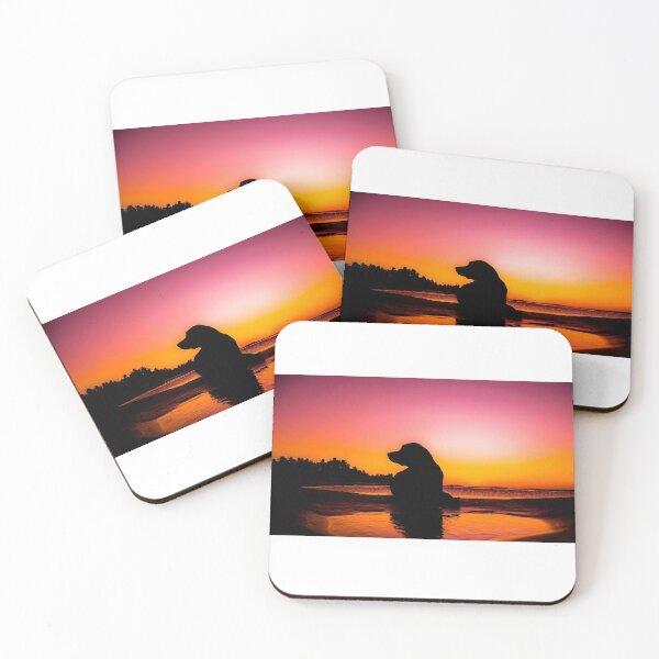 Item preview, Dog chilling by the sunset designed and sold by JHiba.