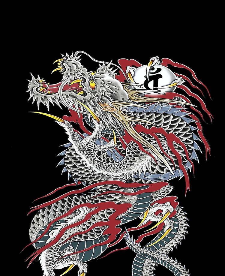 Yakuza Dragon Tattoo  Etsy UK