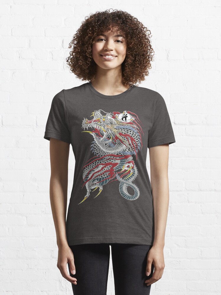 Tee shirt best sale dragon femme