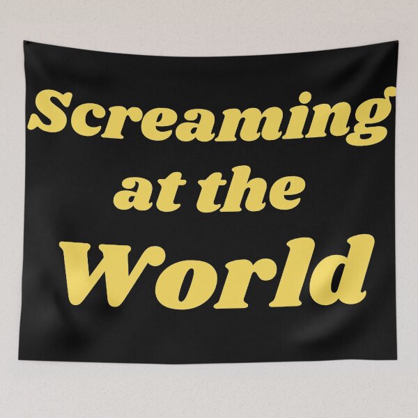 Item preview, Screaming at the world designed and sold by KeleCo.