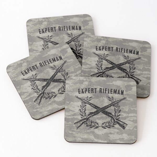 Item preview, Expert Rifleman Vintage Emblem designed and sold by Royal-Elite.