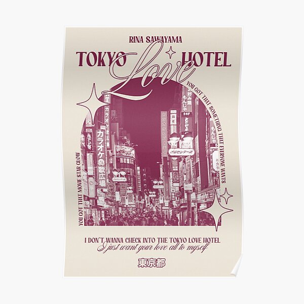 Tokyo Love Hotel Rina Sawayama Design Poster