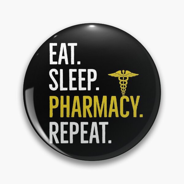 Item preview, Eat Sleep Pharmacy Repeat Pharmacist designed and sold by Luna1Shop.