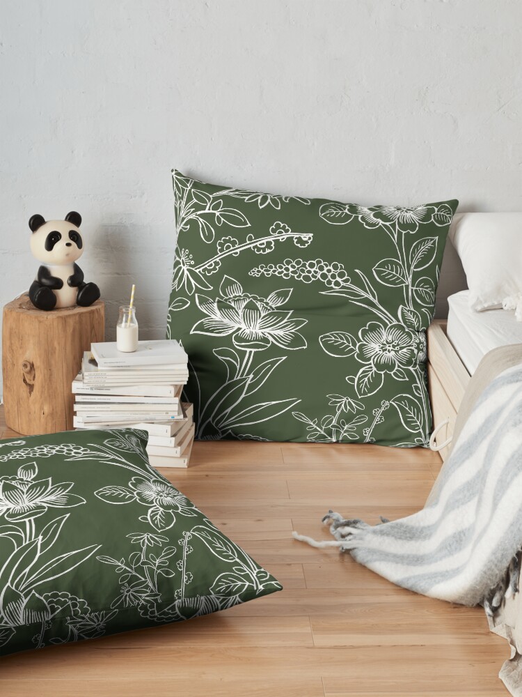 Alternate view of Evergreen Floor Pillow