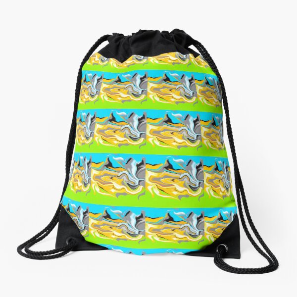 Variety of colors ، new styles and techniques. Drawstring Bag