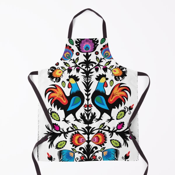 Item preview, Stunning folklore with two colorful roosters designed and sold by FK-UK.