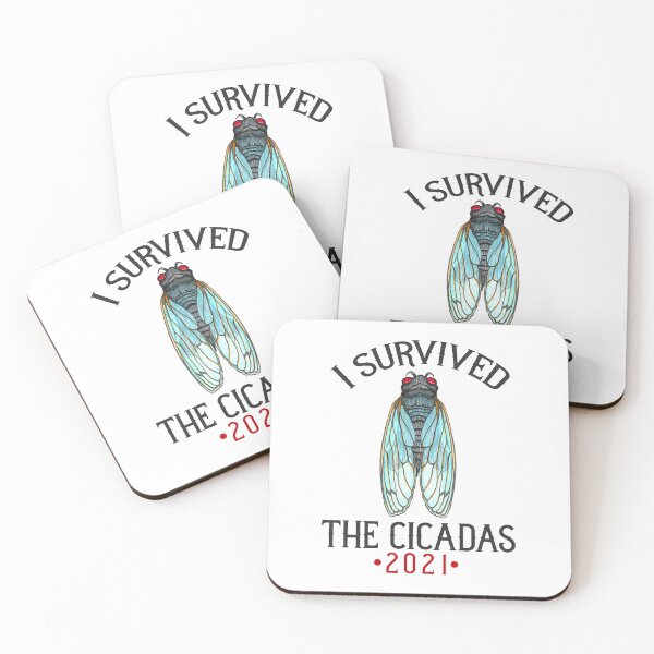 Item preview, I Survived The Cicadas - 2021 designed and sold by The White Bat.