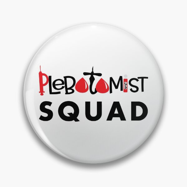 Item preview, Phlebotomist Squad Saying / Needle Blood Draw Phlebotomy design designed and sold by CreatedByHeidi.