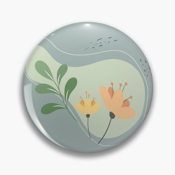 Artikelvorschau, Abstrakte minimalistische botanische Pollenblume blumig entworfen und verkauft von Zakrytos ★★★★★.