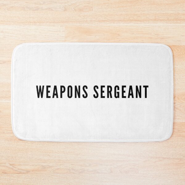 Item preview, Weapons Sergeant designed and sold by armytshirts.