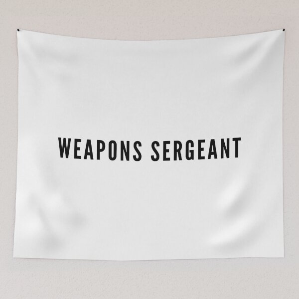 Item preview, Weapons Sergeant designed and sold by armytshirts.