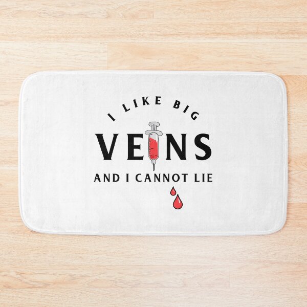 Item preview, Phlebotomist Saying / Funny Phlebotomy Big Veins Syringe design designed and sold by CreatedByHeidi.