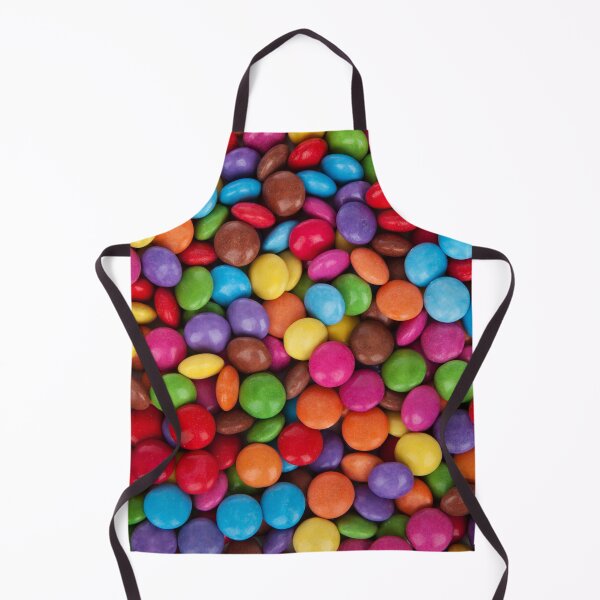 Item preview, Colorful Candy Texture M&Ms Skittles Rainbow Small Round Bite Candies designed and sold by CoitoCG.