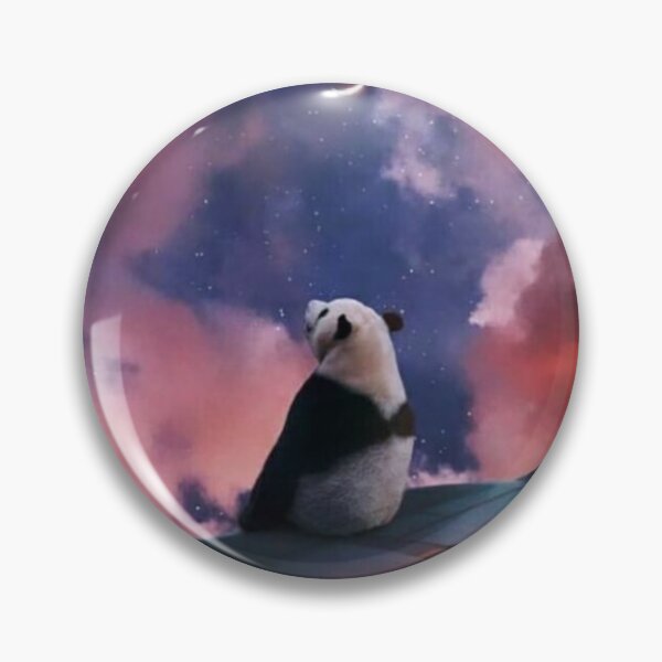 Item preview, Panda on the wing of the plane designed and sold by TALASHOP.