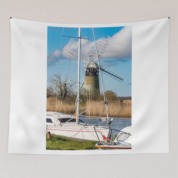Item preview, A view up the River Thurne, Norfolk Broads designed and sold by yackers1.