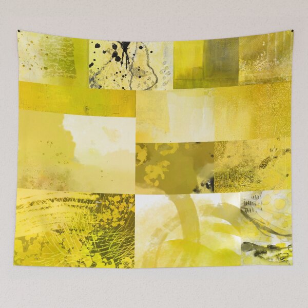 Item preview, Sunny Yellow Abstract Art Design designed and sold by NancyMerkle.