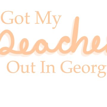 Peaches Lyrics Orange Art Board Print for Sale by CMORRISON12345