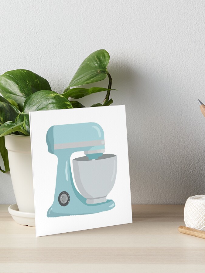 Hand mixer & stand mixer cartoon illustration Art Print for Sale by  Misscartoon