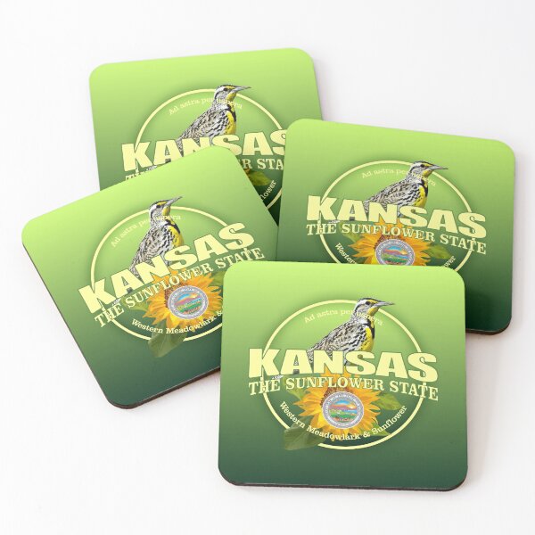Item preview, Kansas (state bird & flower) designed and sold by curranmorgan.
