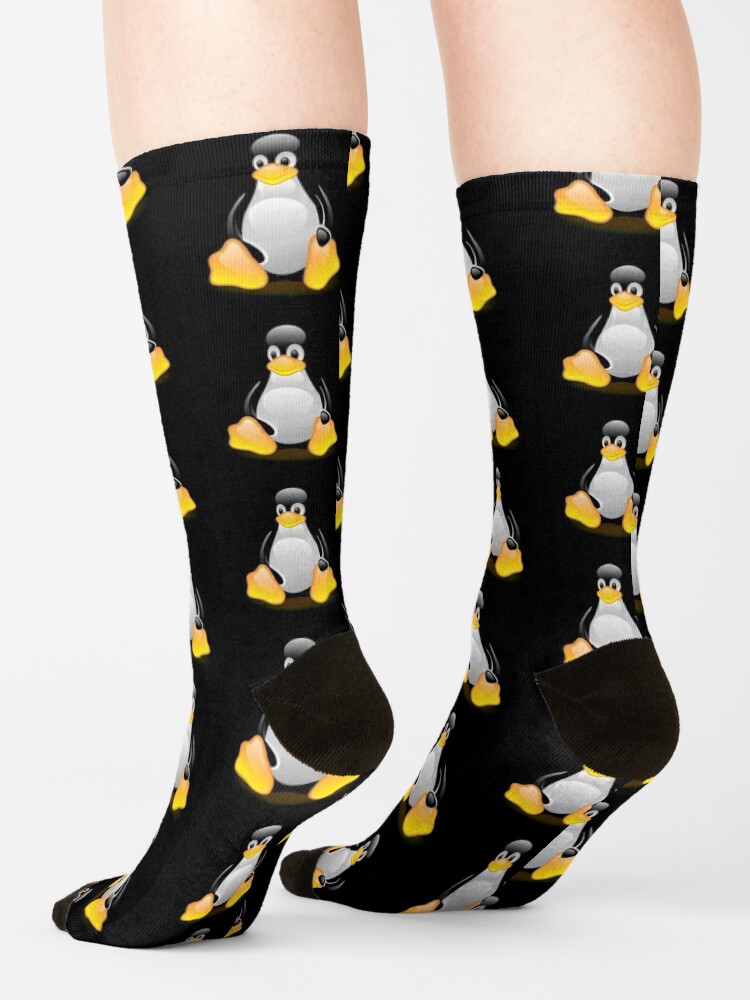 Discover Tux Linux Pingouin Chaussettes