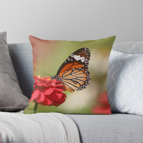 Butterfly - 3 Throw Pillow
