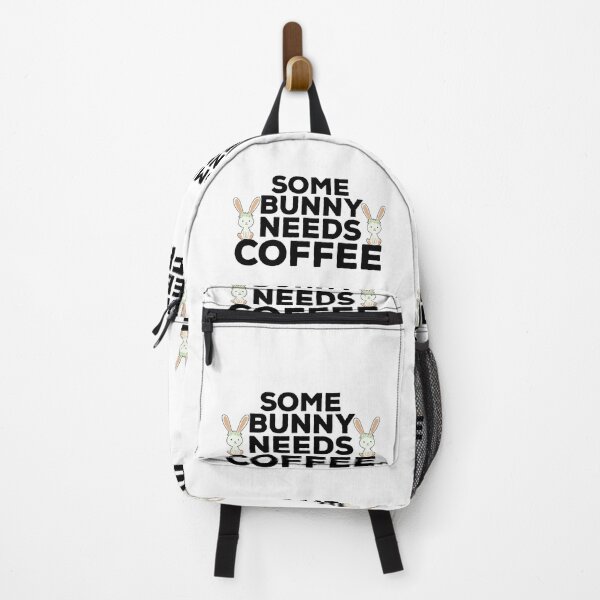 Item preview, Some Bunny Needs Coffee Funny Pun Quote designed and sold by AritraSur.