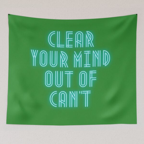 Item preview, clear your mind out of can't designed and sold by UliVG.