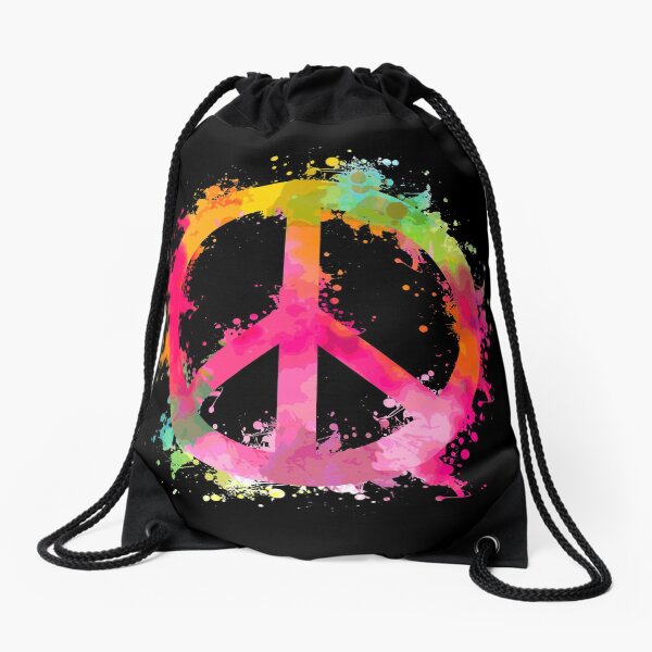 Item preview, Watercolor Splash Peace Sign designed and sold by TexasMerch.