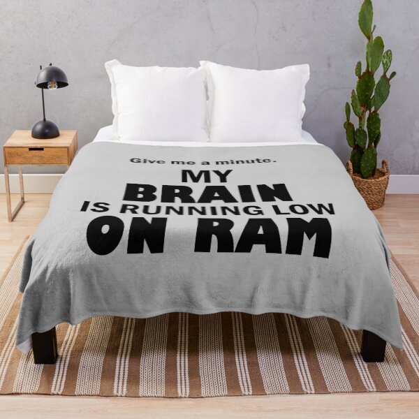 Item preview, Brain low on RAM designed and sold by Troy Green.
