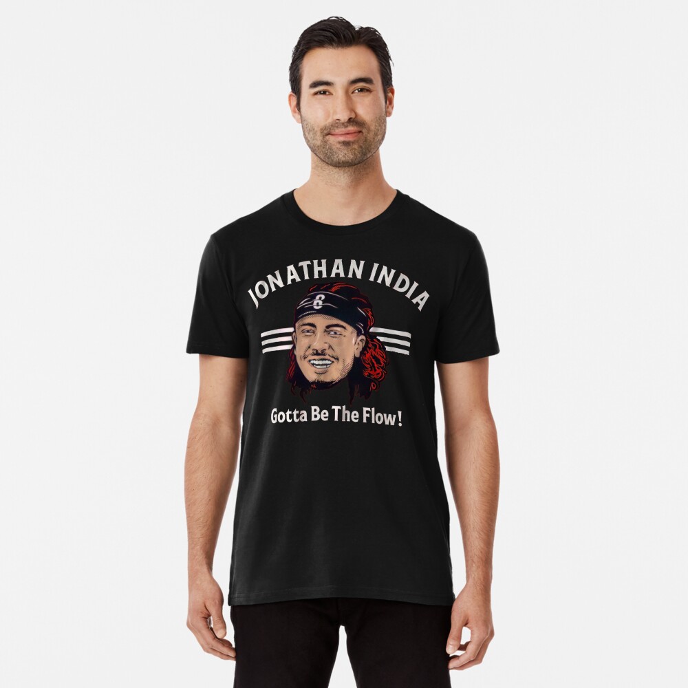 Jonathan India gotta be the flow Laptop Skin for Sale by Kaa-Zau