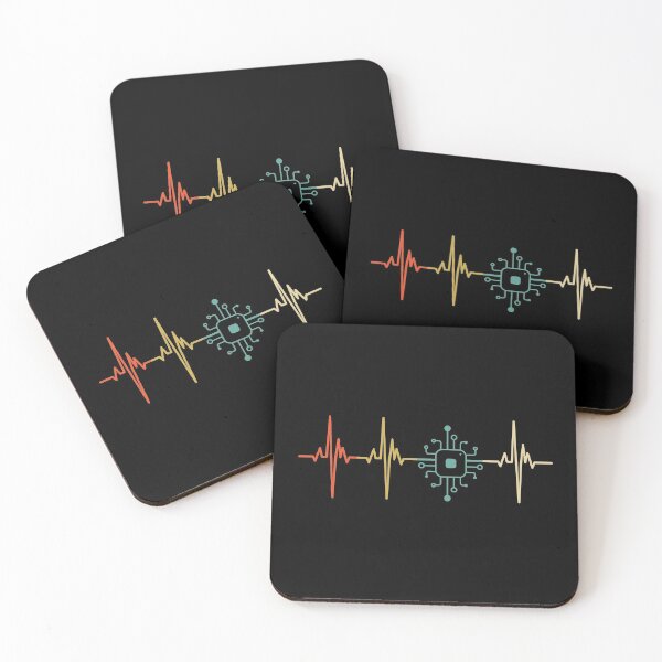 Item preview, CPU Heartbeat Retro Vintage designed and sold by RedQuality.