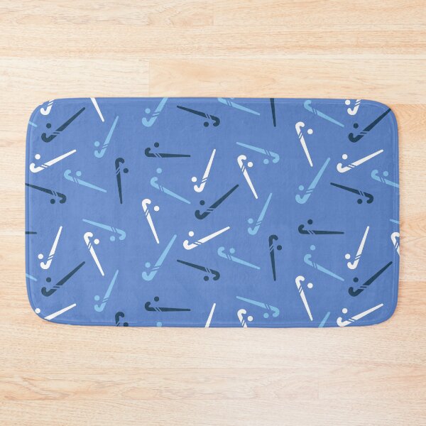 Item preview, small hockey stick blue designed and sold by hookfreaks.