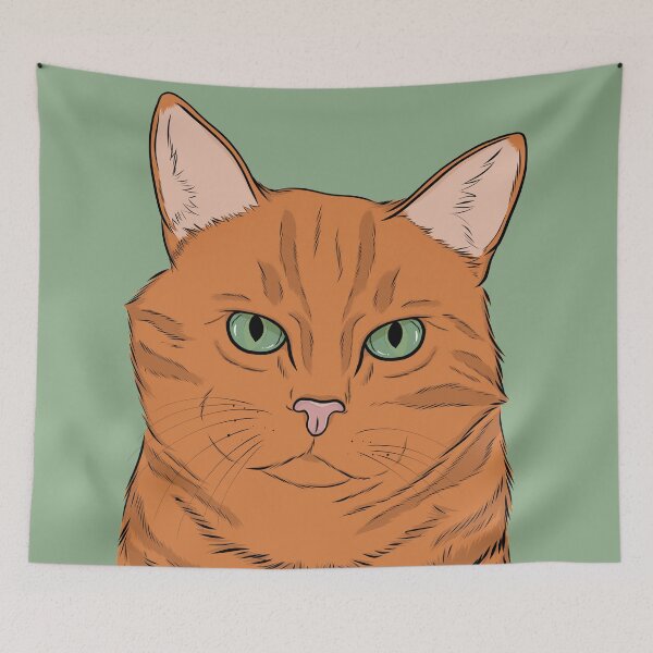 Item preview, Orange Tabby Cat  designed and sold by rmcbuckeye.