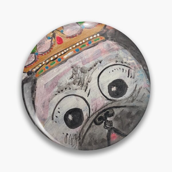 Item preview, The Pug King designed and sold by Katy Cable.