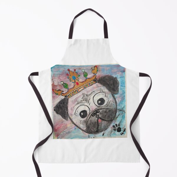Item preview, The Pug King designed and sold by Katy Cable.