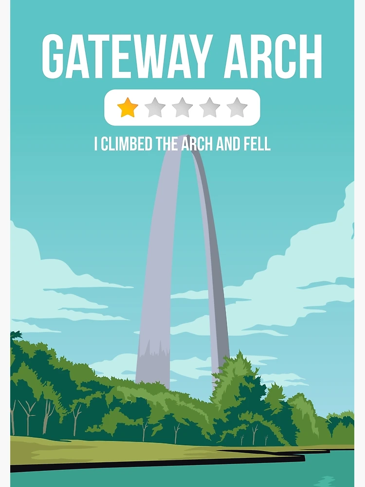 Gateway Arch National Park Poster, Unframed - World Vibe Studio