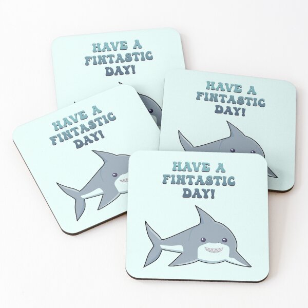 Item preview, Have a Fintastic Day! designed and sold by Banana Latte Designs.