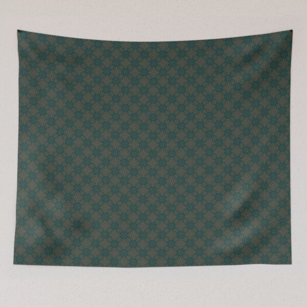 Item preview, Bold dark teal green geometric pattern#1 designed and sold by PatsIsland.