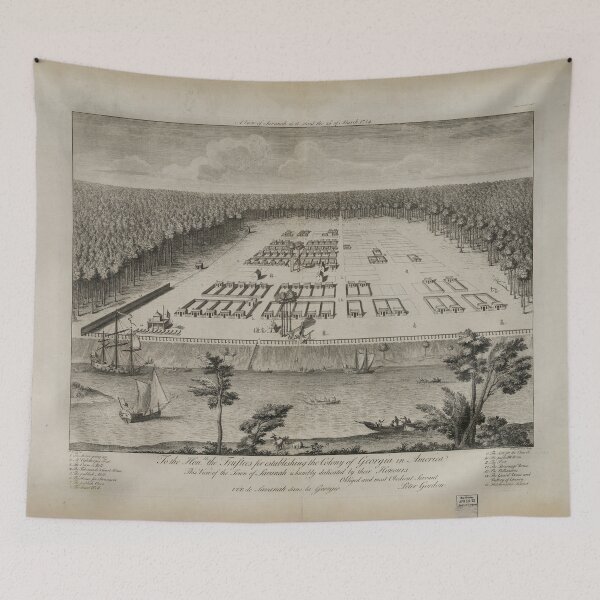 Item preview, Savanah, Georgia (1734) designed and sold by allhistory.